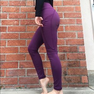 Mesh Purple Leggings!